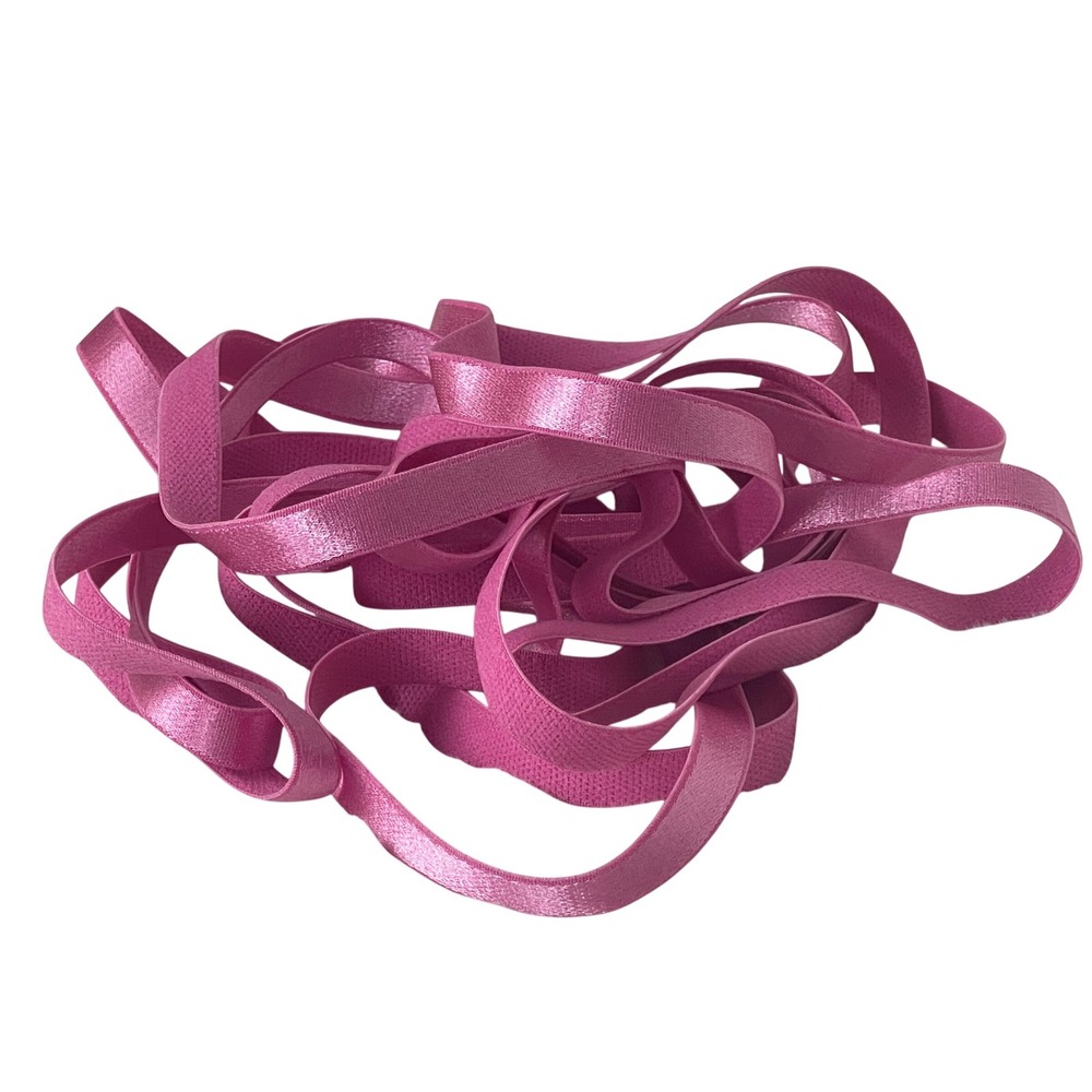 00449 - Simplicity, Hot Pink Fuscia 3/8" Elastic Strap Trim 5‎ yards 6 inches